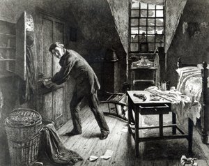 A romokhoz vezető út, L. Flameng metszete, 1878
